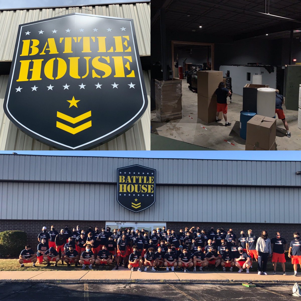 Carroll U Football tweet media