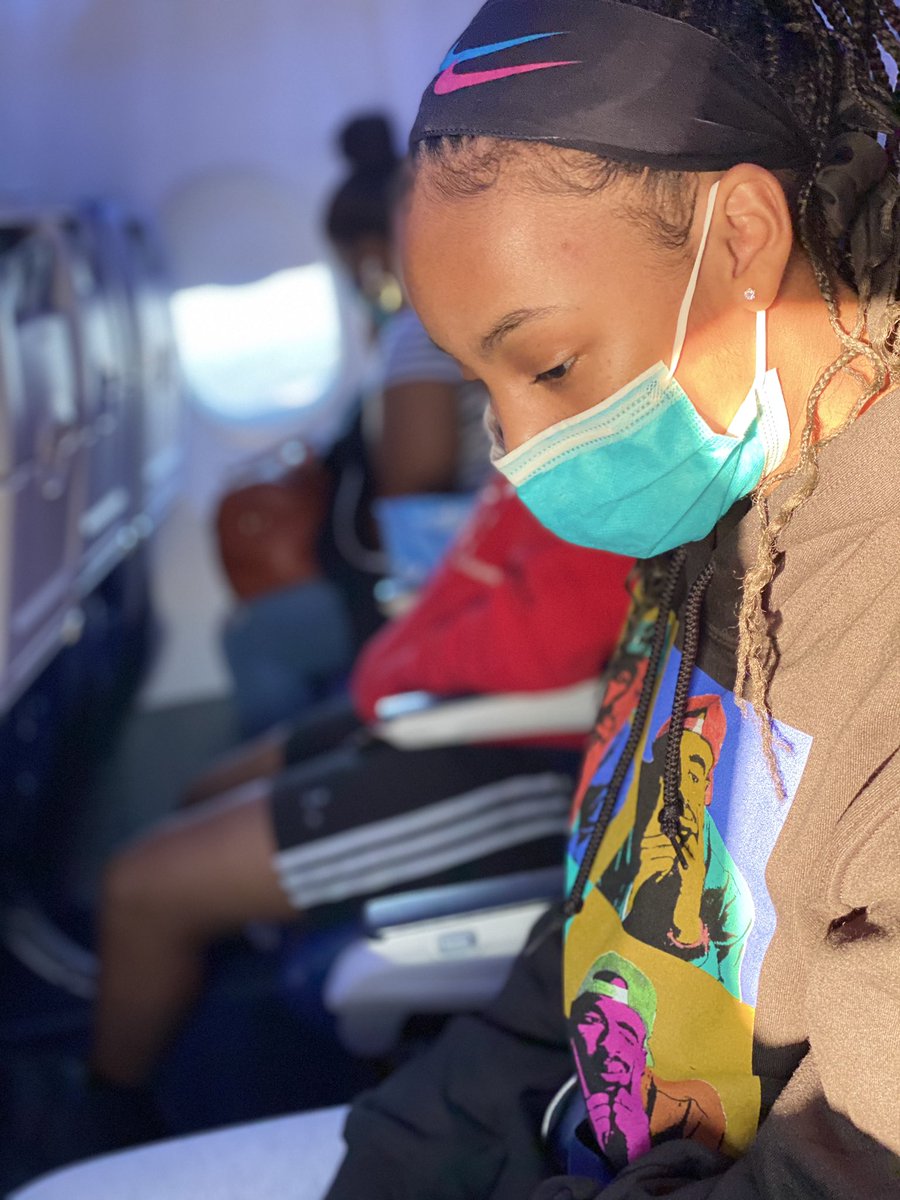 lazaviona2025's tweet photo. From camp to flight to camp headed to Va #whenballislife https://t.co/mO50UVeqY9