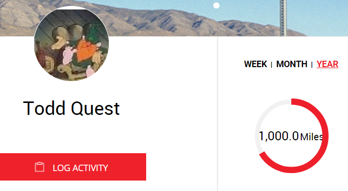 TQ343's tweet photo. 1,000 Miles for the year. Mostly walking. #ilovetowalk https://t.co/CflN8c5gzW