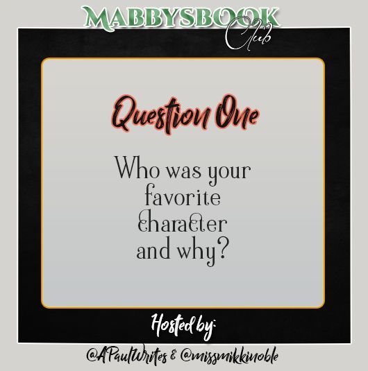 MabbysBookClub's tweet photo. Question numero uno: There were quite a few to choose from this time, so let us know who your favorite character was and why? 

#Mabbysbookclub #BookClub #DeadGirlsofHysteriaHall #Reading #ReadingCommunity #AmReading #WritersWhoRead https://t.co/thUaeoalCA