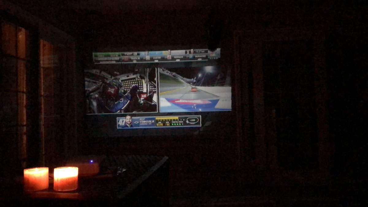 NickSHU87's tweet photo. #heyrut   NASCAR on the deck https://t.co/VDZCaKt7Xp
