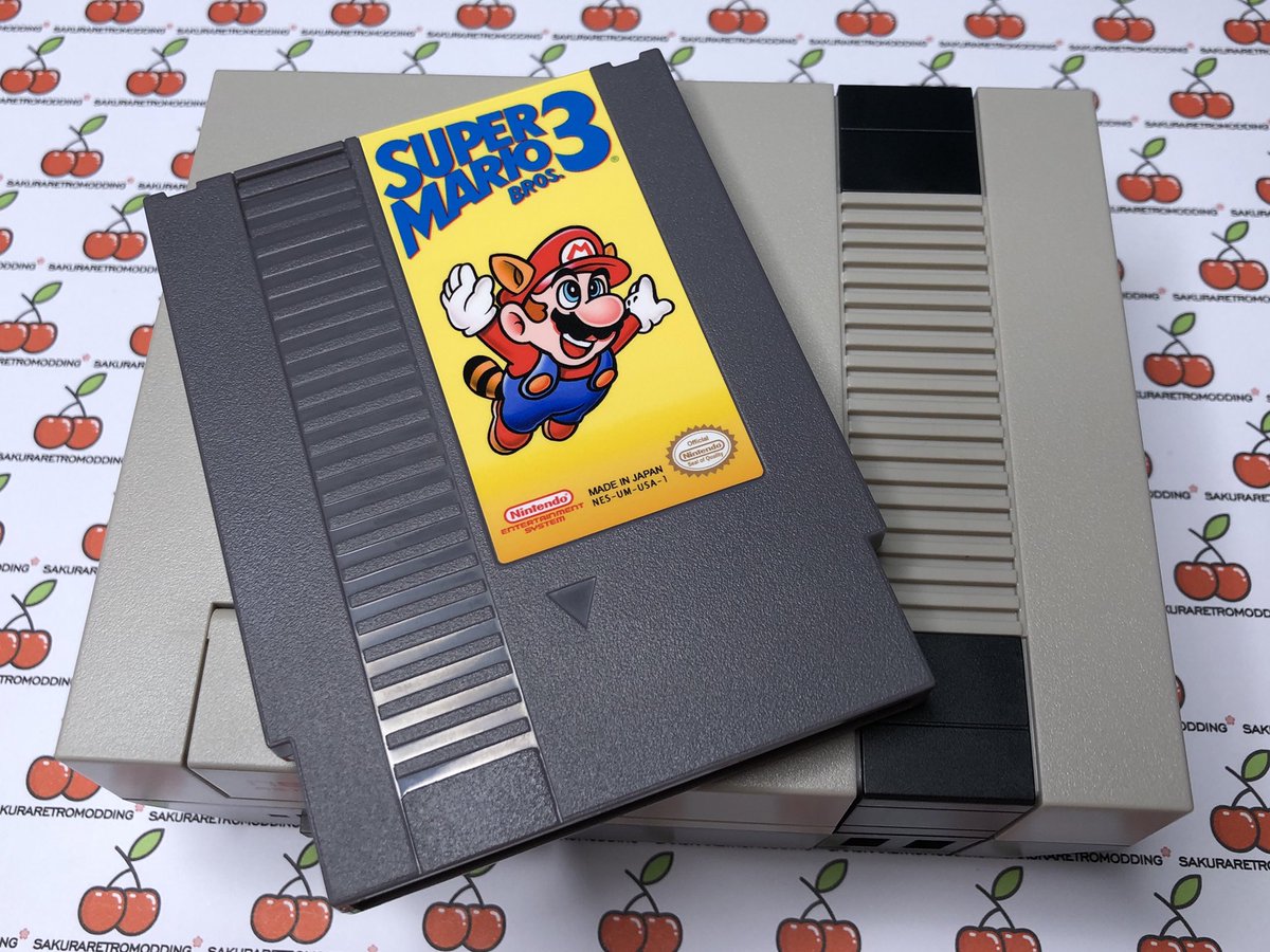 SakuraRetroModd's tweet photo. #Nespi4case For the moment I have super mario bros 3 which is available, it is very hard to find good quality images to make the labels and the format of the cartridge is also particular... I will go there one by one! Slowly but always doing my best for top results! #retroflag https://t.co/ZpJgmKyKaa