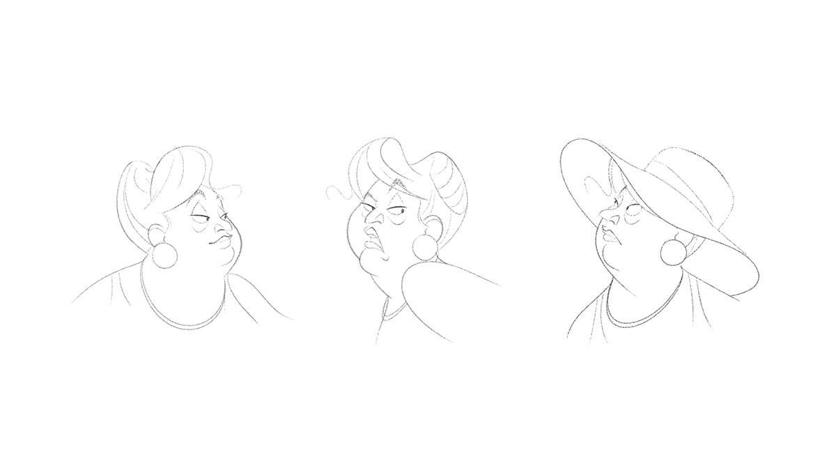 pluckdesign's tweet photo. Character design, color blocking and model sheets for Maude. Artwork © Patch Animation. #GirlsInAnimation https://t.co/rPvXCAph8d