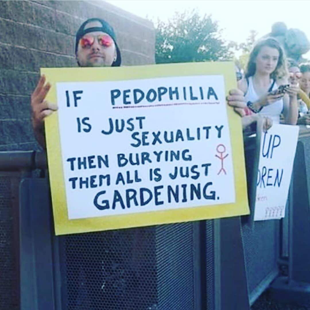 Let's start gardening. 
#savethechildren 
#pizzagate
#bringdowntheelite
#pedogate2020