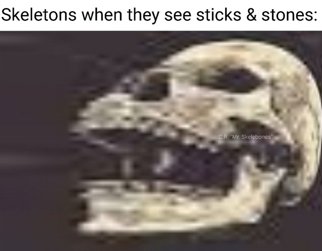 SkelebonesMr's tweet photo. #skeletonmeme #skeletonmemes https://t.co/NDvG6JdXZF