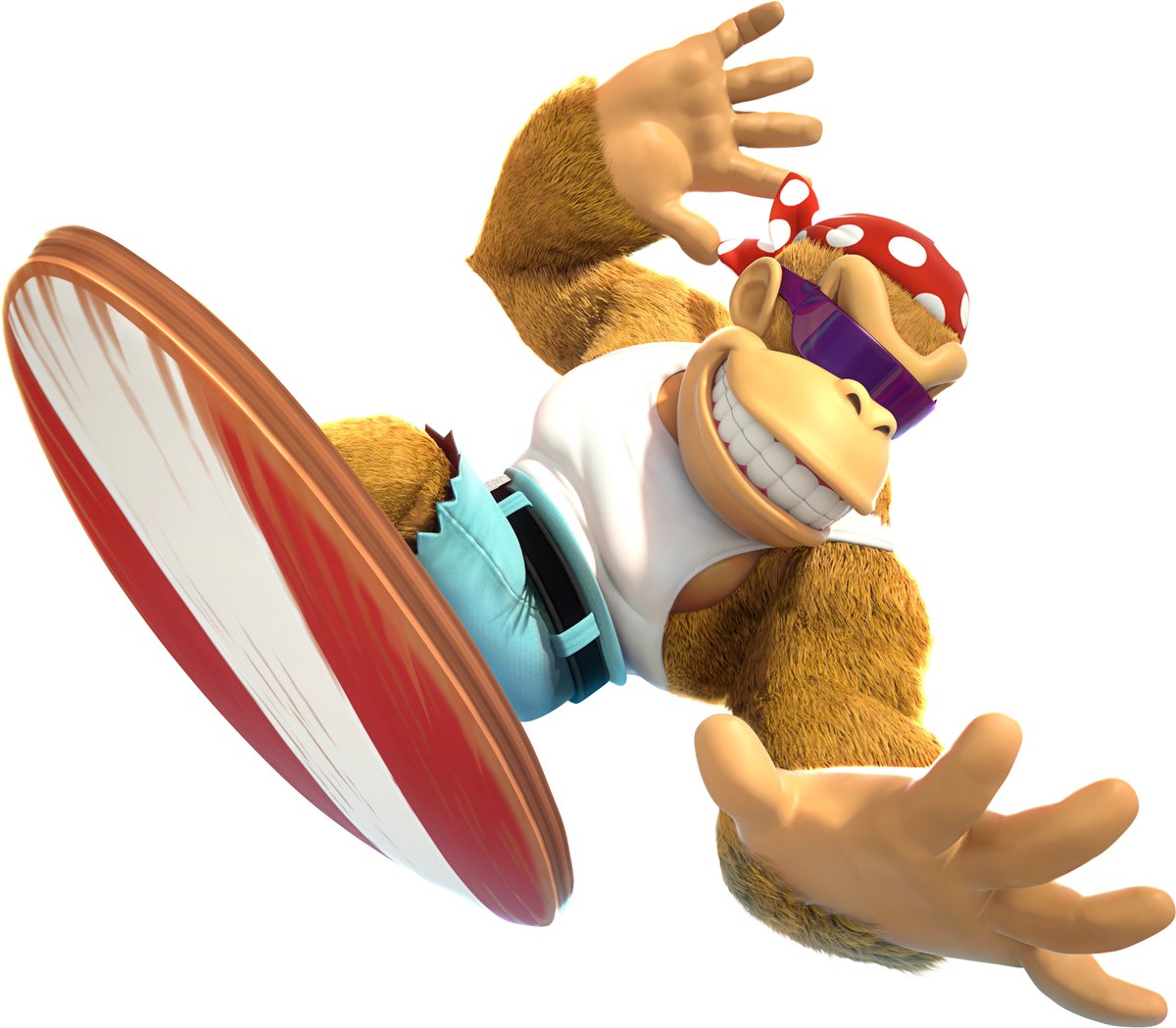 2) FUNKY KONGreally obvious choice. top-tier Kong in a lot of ways. he 100% definitely has a LOT of sex. he's the Boomhauer of the Kongs. he takes Diddy to the porno store, buys him weed, etc. On September 6 2023 Funky Kong is going to be Me Too'd