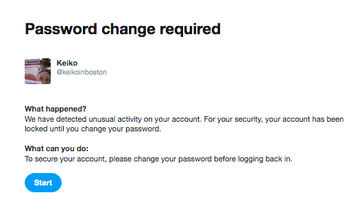 5. So, I haven’t been tweeting for the past few minutes because Twitter locked me out of my account and forced me to change my password while tweeting this thread and replying to people due to “unusual activity on your account". This is the first time I’ve ever had this happen.