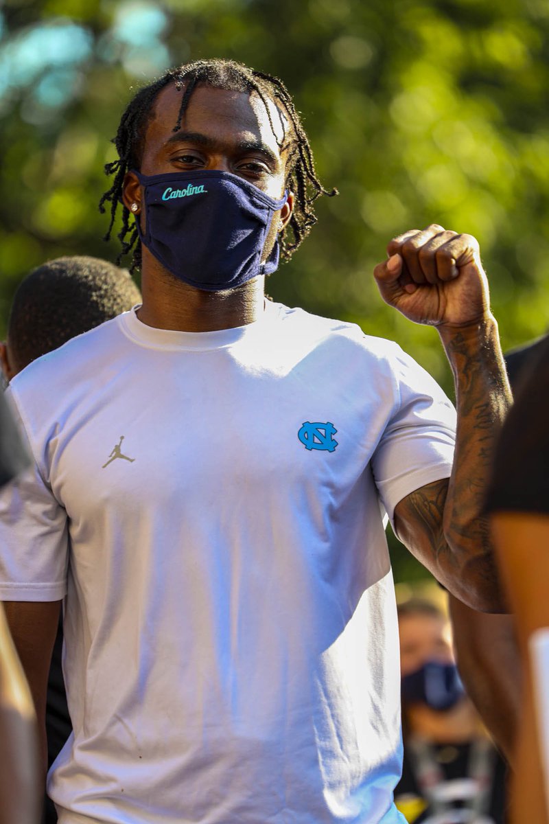 UNC student-athletes came together to demand change today. Here are the most powerful moments. 📸