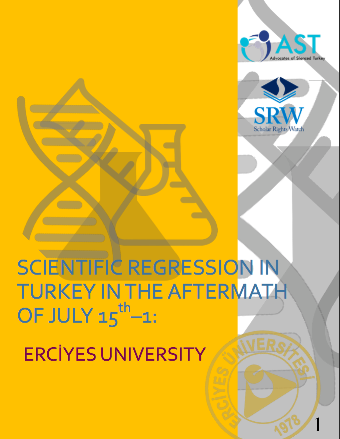 ScholarRights's tweet photo. Scientific regression in Turkey in the aftermath of July 15th - Erciyes University:

#scholars #academics https://t.co/XrA2k6HRBk