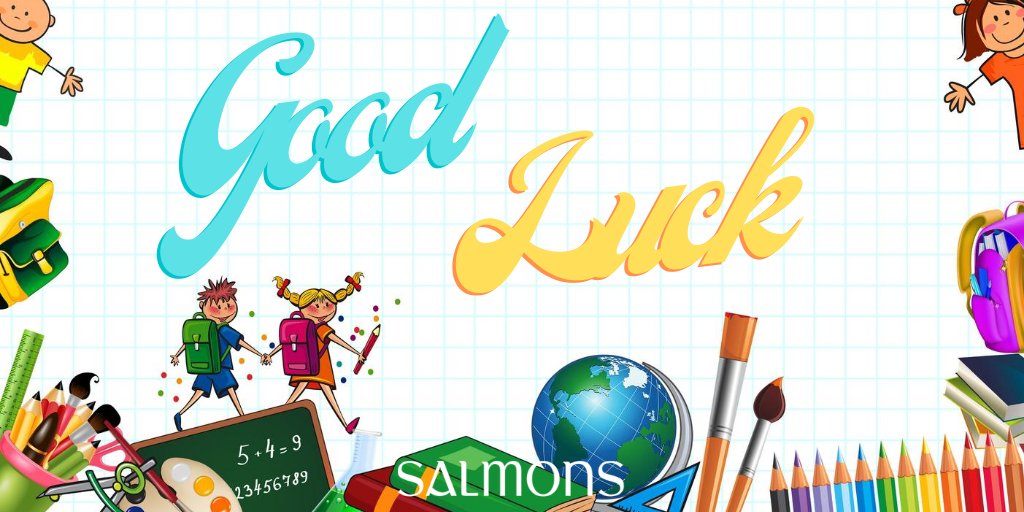 SalmonsStore's tweet photo. Best of luck to all the children and young adults starting back to school this week - embracing what ever their new normal looks like. 

Stay safe every one and enjoy the time finally seeing your friends again ❤️

#backtoschool #Staysafe #IinThisTogether https://t.co/iOB369IZPf