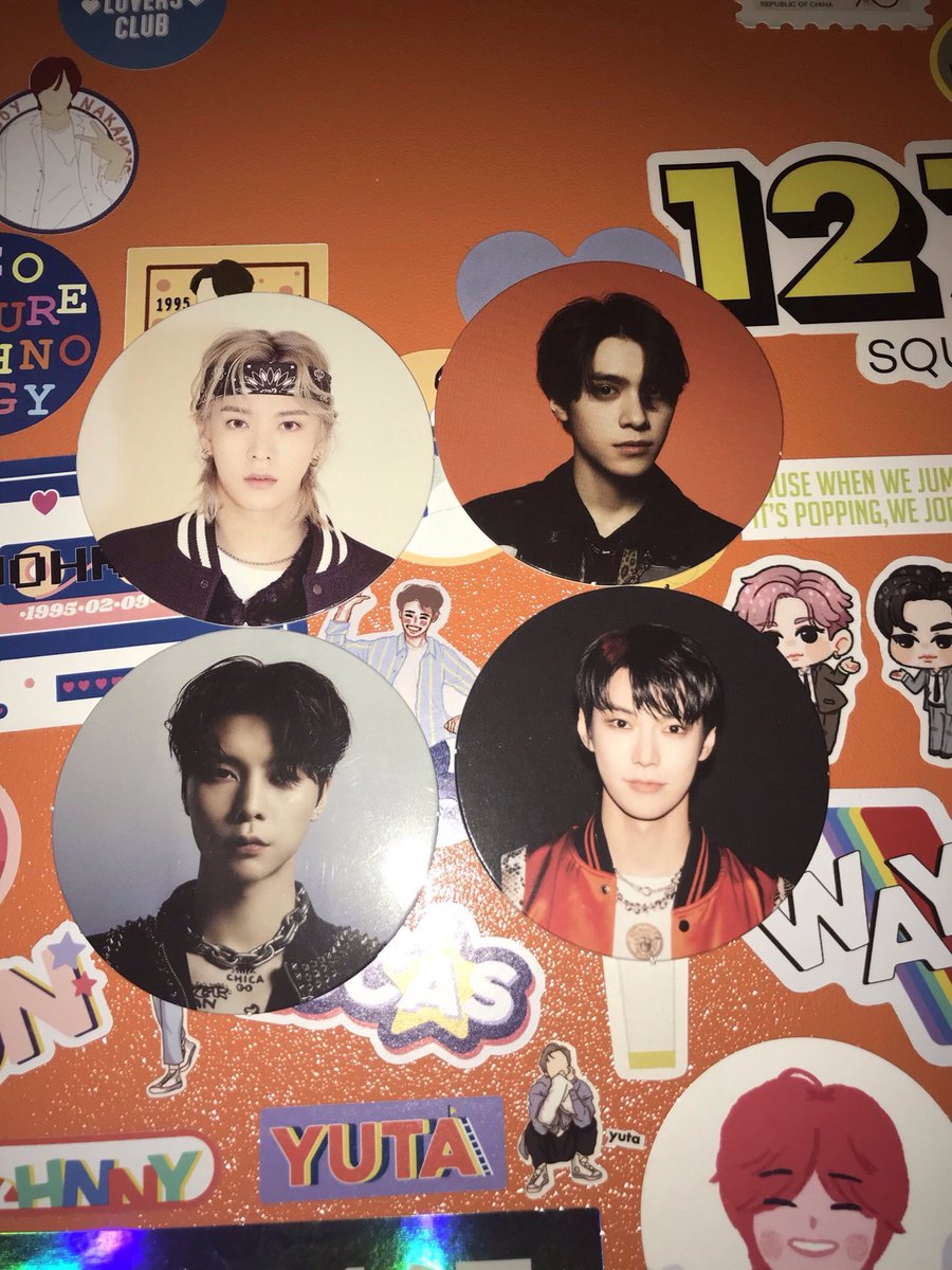 Wts Yuta Johnny Doyoung neo zone cc hendery atw cc$3.50/ea stamped