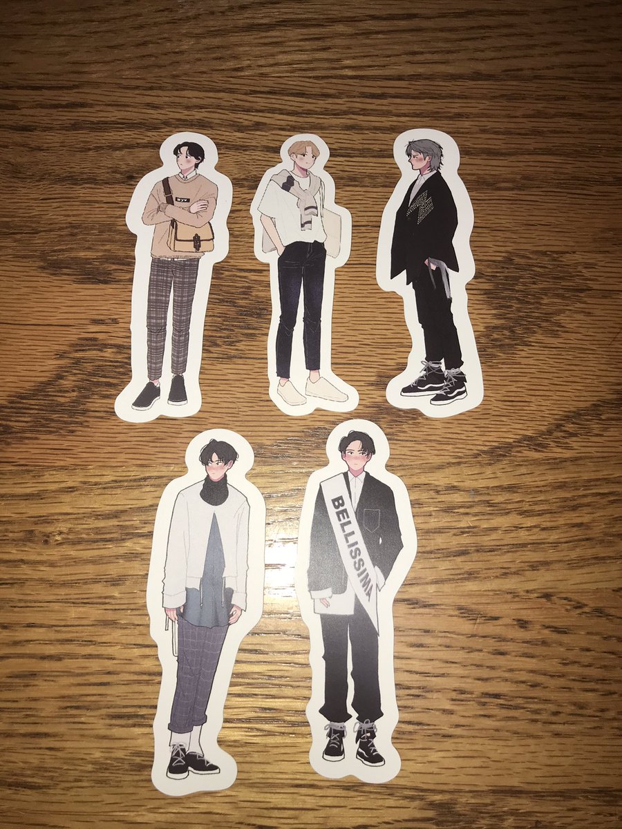 Wts nct member sticker set $2.55/stamped for all