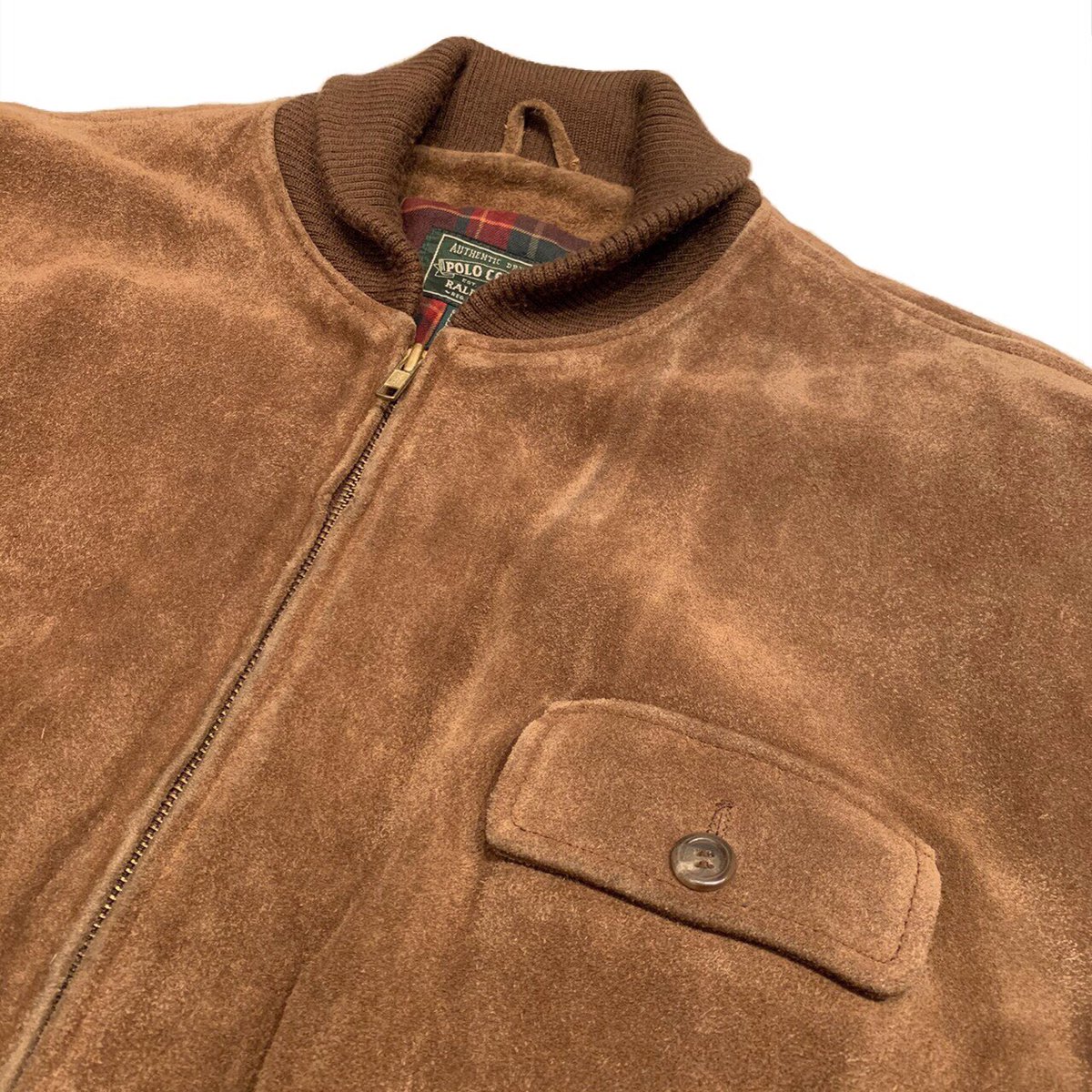taramake's tweet photo. POLOCOUNTRY
Suede Leather Jacket
#POLOCOUNTRY
#RalphLauren
#authentic
#taramake
#used
#vintage 
#秋冬物入荷 https://t.co/LA64Kt5Psg