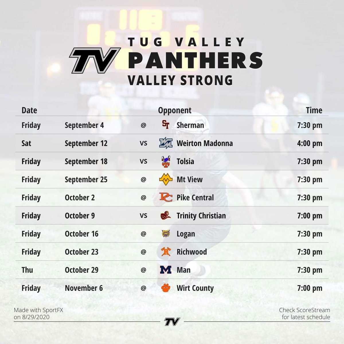 Tug Valley Football tweet media