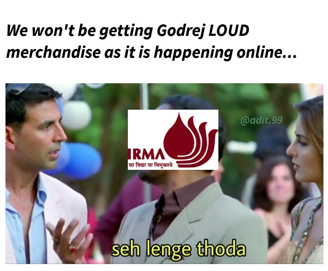 jacky_thakkar's tweet photo. PRM-41 Right now
@IRMAOfficial79 @GodrejOnCampus https://t.co/jZAdzmWUms