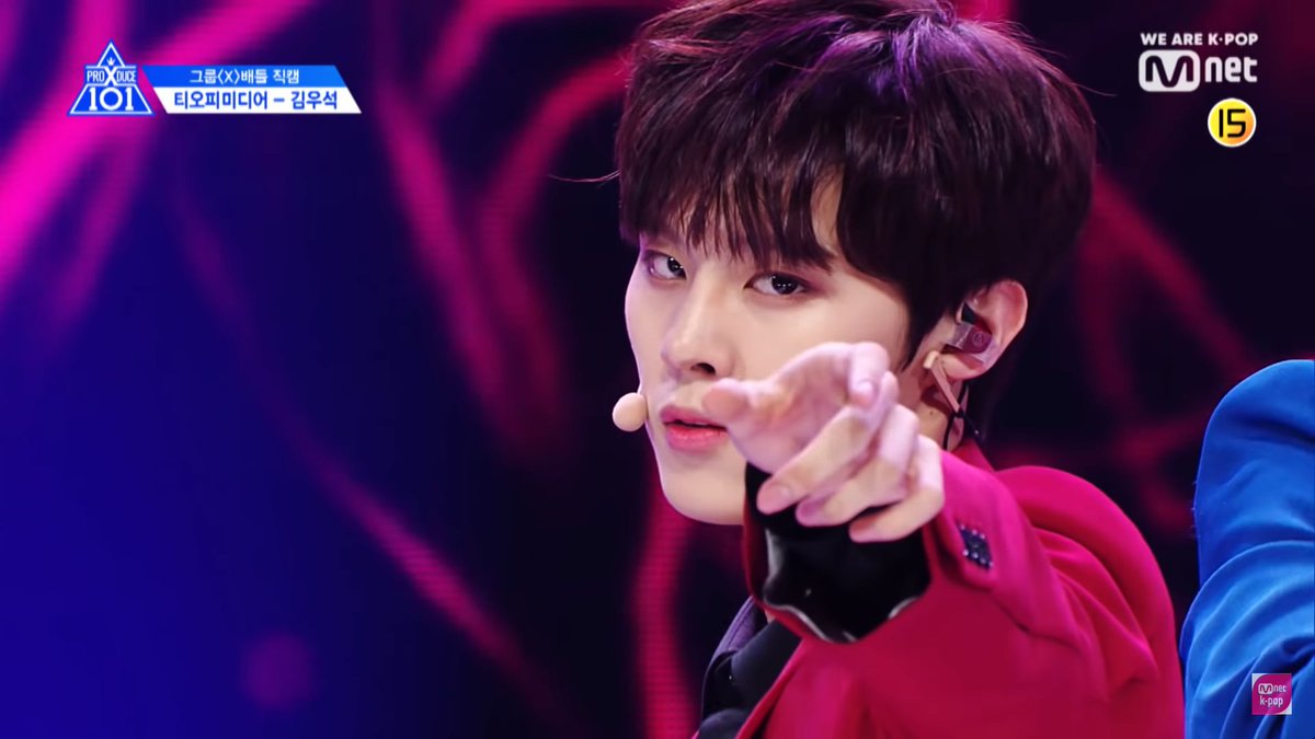 6. Kim Wooseok (PDX101)EXO - Love Shot (Team 2/Oh! NaNa)210 votes