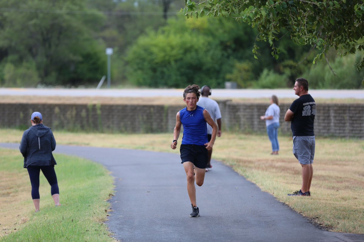 MaizeSouthXC's tweet photo. Our 5k time trial was a little different this year, but we are fortunate to still have one!

Next Friday we will compete at our first meet in Augusta. Get excited!

@MaizeSouthAD @MAVprinciBULL https://t.co/biIe3TZTpJ