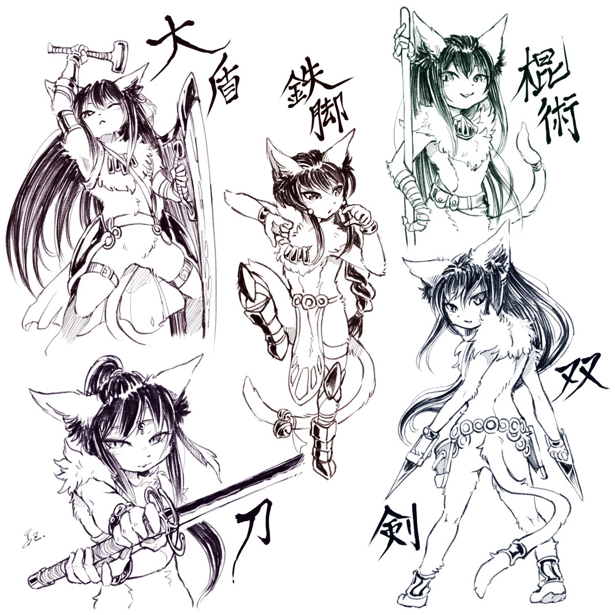 #今月描いた絵を晒そう その2! 