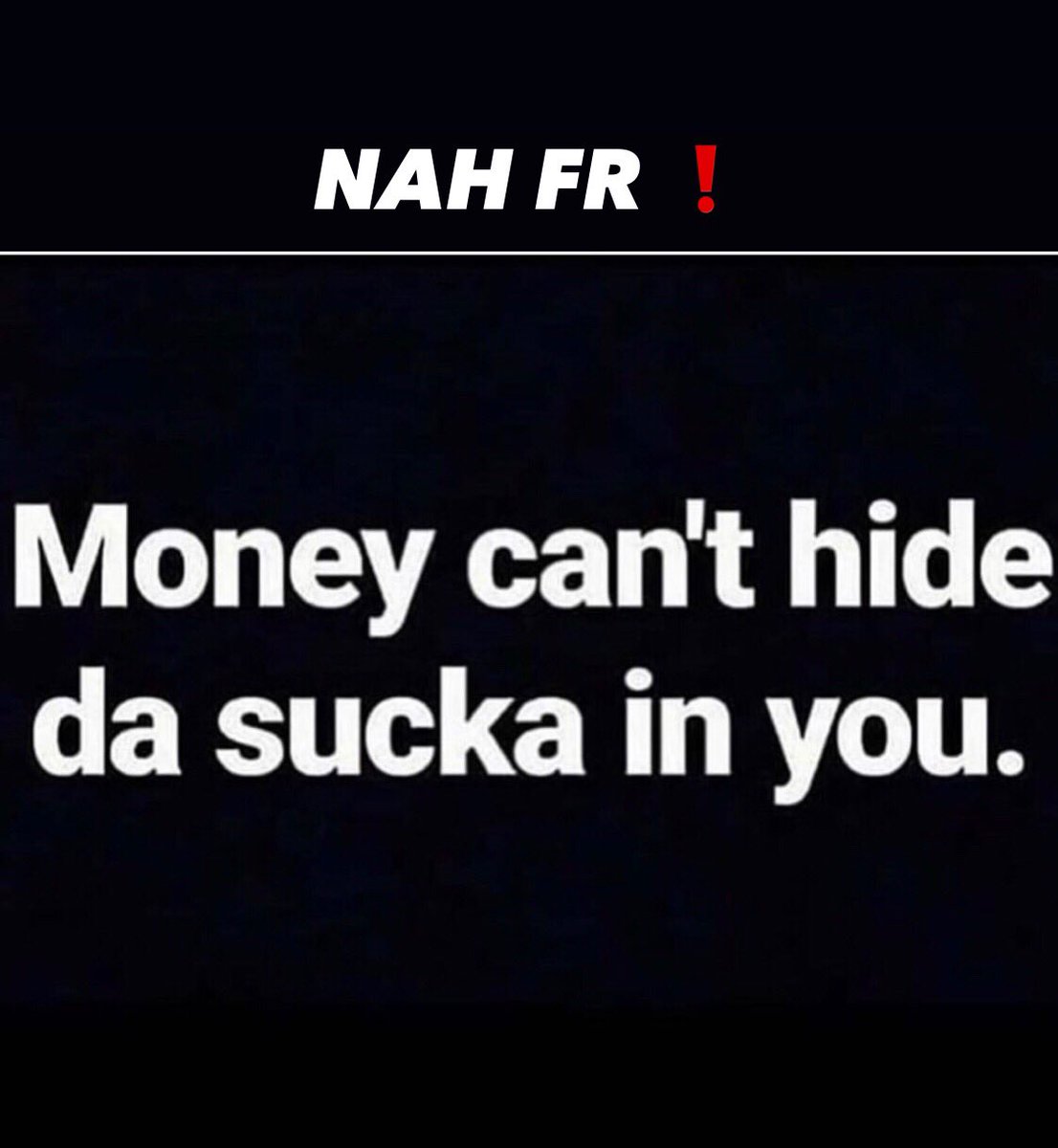 RockstarBobbi's tweet photo. NAH FR ❗️ https://t.co/NxTJScV3Xy