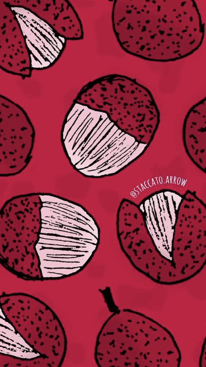 aprilhcreative's tweet image. Lycheeee #lychee #fruit #fruitpattern #100dayproject