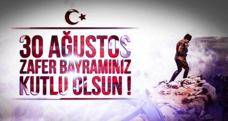 #30AgustosZaferBayrami 'mız kutlu olsun.

Başta Gazi Mustafa Kemal Atatürk ve silah arkadaşları olmak üzere bu vatan uğrunda şehadete koşanları rahmet ve minnetle anıyoruz.
