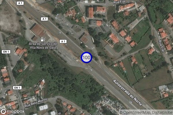 PORTO | Próximo de: AS Repsol Gaia, A1 SN 295.9, VNGaia, Porto [marcado no Mapa da app RADARES de Portugal]