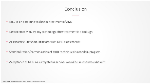 AML_Hub's tweet photo. #AMLHubSS | Our chair @Gossenkoppele, @VUmcAmsterdam, gave an overview of the Satellite Symposium with a focus on future use of MRD assessment in AML. #leusm #EBMT20Virtual https://t.co/xYDbPlVipH