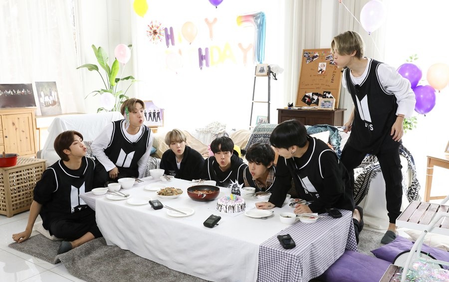 bangtan& #39;s1st birthday         7th birthday
