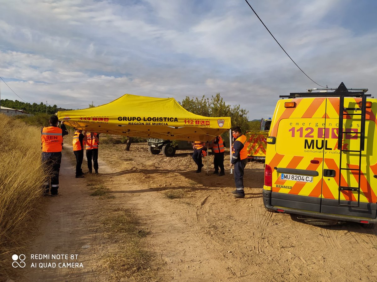 Ya en marcha en su nueva ubicación la unidad de logística para el #ifmula y #ifbullas coordinada por <a href="/emergenciasmula/">emergenciasmula</a> <a href="/PC_BULLAS/">Protec. Civil Bullas</a> y @PC15Caravaca 
#LasProtesCuentan