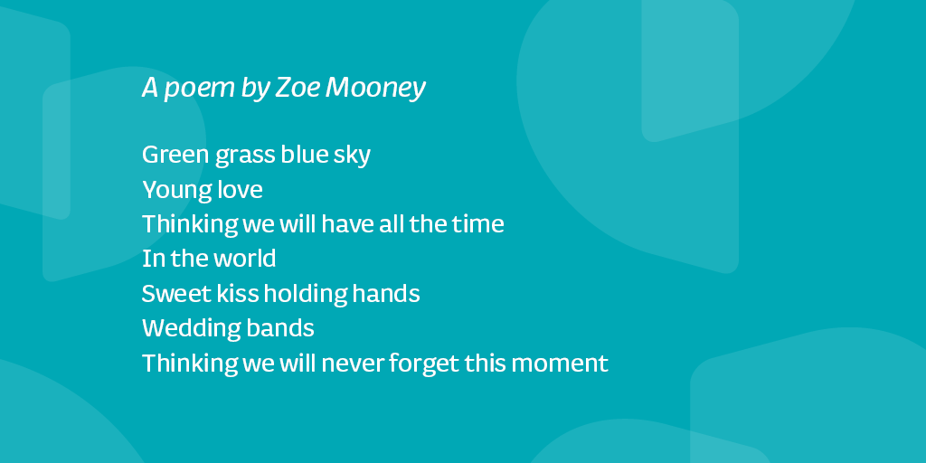 DementiaUK's tweet photo. Thank you to Zoë who shared her beautiful poem with us, written for her great-grandma who was diagnosed with #dementia. Upon rediscovering the poem after her grandma was also diagnosed with dementia, it has been a source of comfort for her family 💙 #dementiauk #dementiapoem https://t.co/XiDaC2ga4l