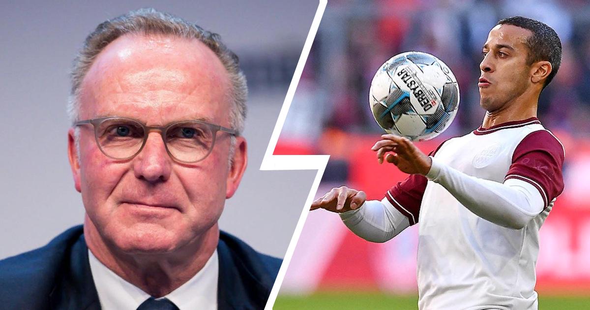 Karl-Heinz Rummenigge on Thiago: "We are expecting an offer from another club in the next few days. He told us that at the end of his career, he would like to try something new" [ @WELTAMSONNTAG]