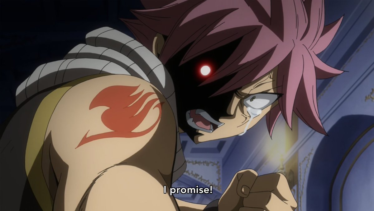 Day 242 of 366 of NaluNatsu isn't going to let anyone take Lucy's future from her! Also, says she is precious to him.Him crying and upset about Future Lucy death This boy shows his love for Lucy his way Nalu <3