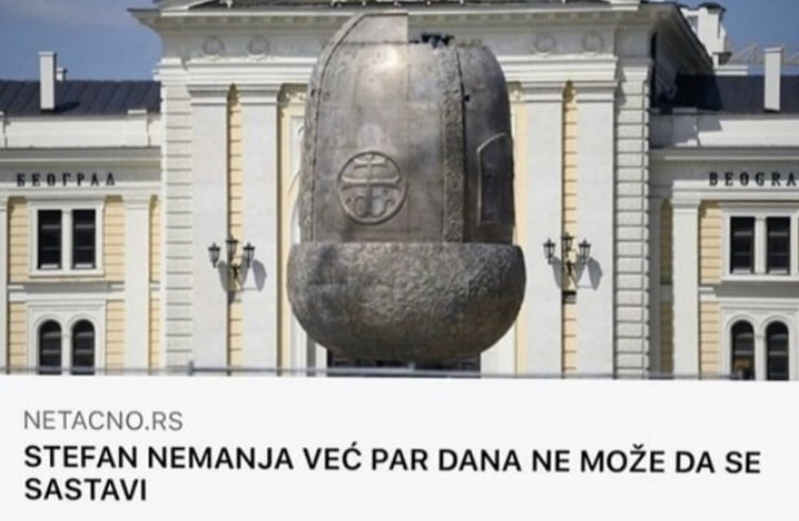 Ja kao Stefan Nemanja: