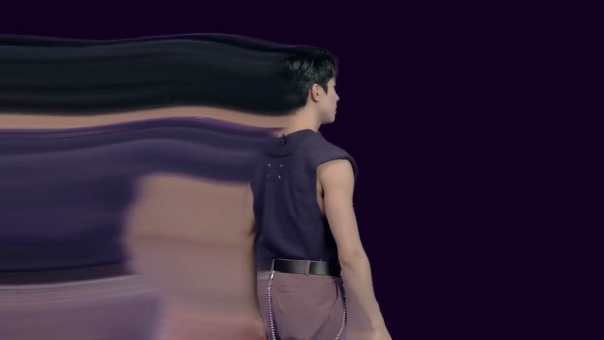 [ 3 - EDITING - use of motion trail/ echo effect ](not sure if this is the right effect)i love that they used this bc i don’t see this type of editing often and it looks like it can be related to the “dimensions” statement. @pledis_17  #SEVENTEEN