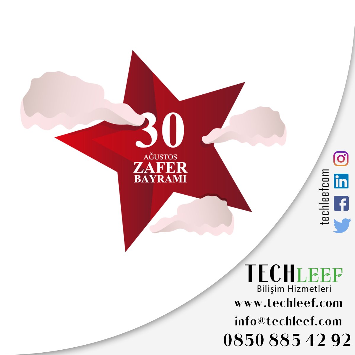 Techleefcom's tweet photo. 🇹🇷30 Ağustos Zafer Bayramımız Kutlu Olsun!🇹🇷
https://t.co/Z5YX4m5sYy
#30AgustosZaferBayrami https://t.co/94quelN6uW