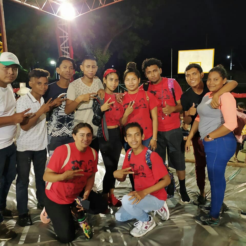 JS_Mateare's tweet photo. #OrgulloPatrio
Juventud Sandinista 19 de Julio #Mateare promoviendo la recreación sana realiza velada boxística en Los Brasiles.
#GranPuebloGrandesVictorias
#AquíHayJS
#ManaguaSandinista https://t.co/U5Z0IuMkqf