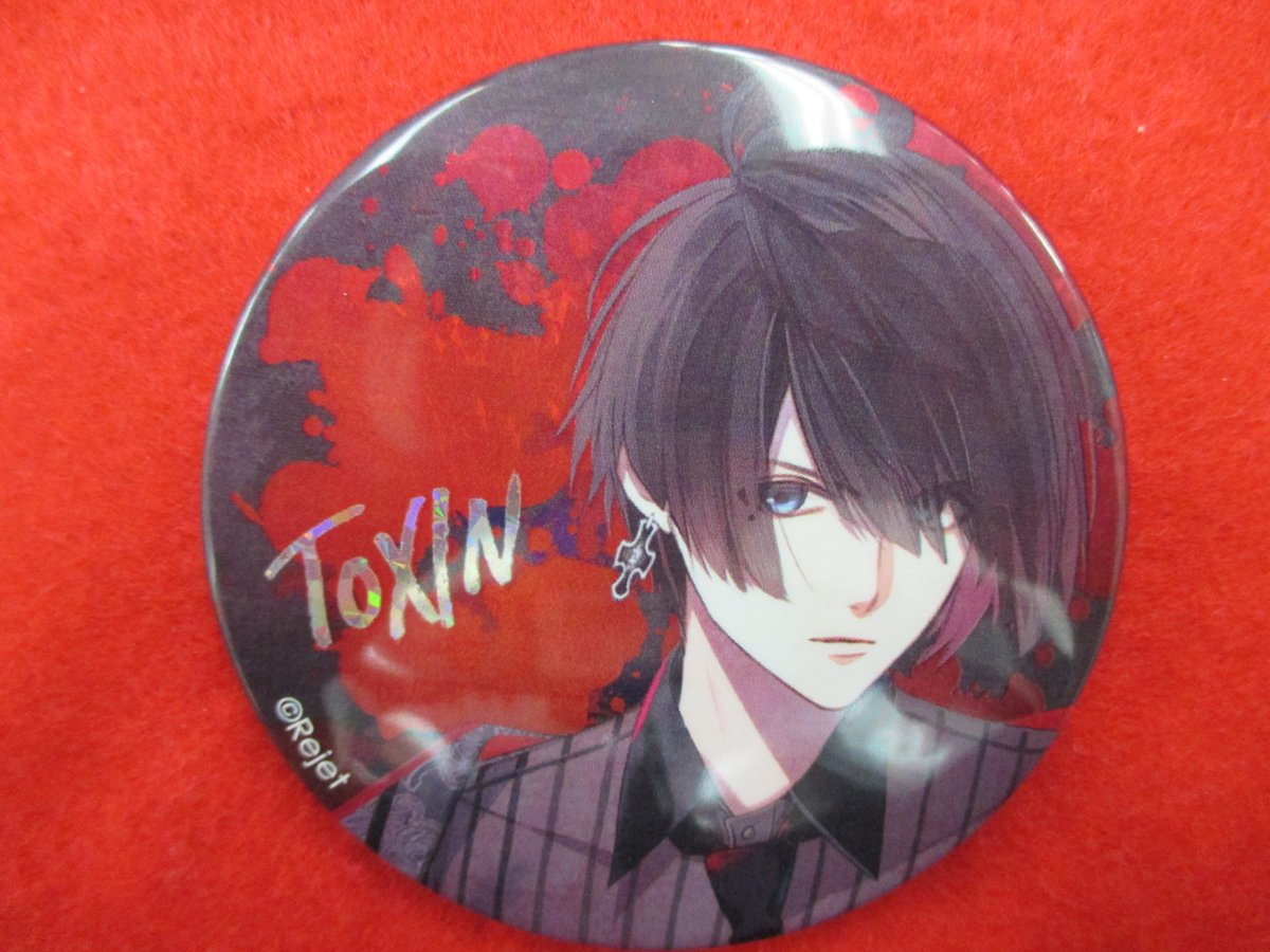 入荷情報】 「CARNELIAN BLOOD」 缶バッジがまとまって入荷です