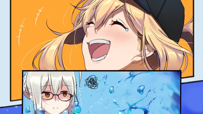 頑なに水着にならないえっちゃんを、いたずらな高波が襲う。観念して脱がざるを得ないえっちゃんを、X嬢はクソ笑うのであった...。 