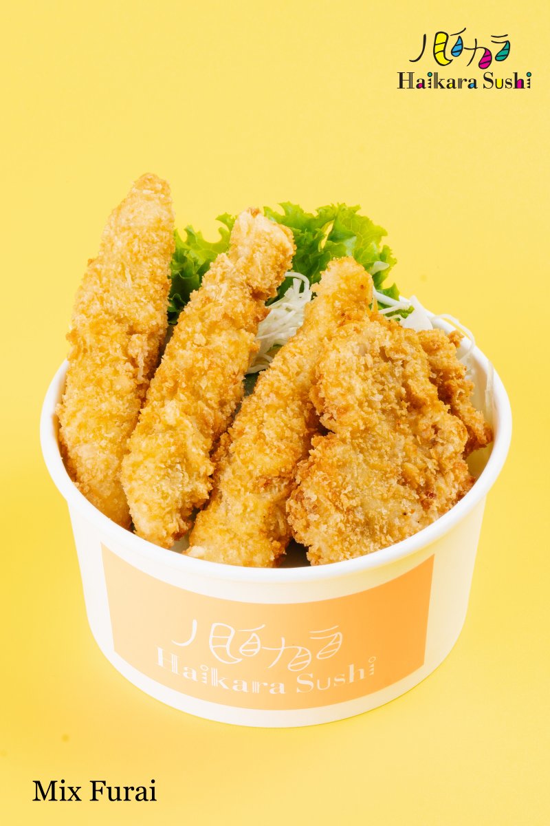 Rice bowl menu dengan 4 varian topping, tersedia disemua cabang Haikara Sushi