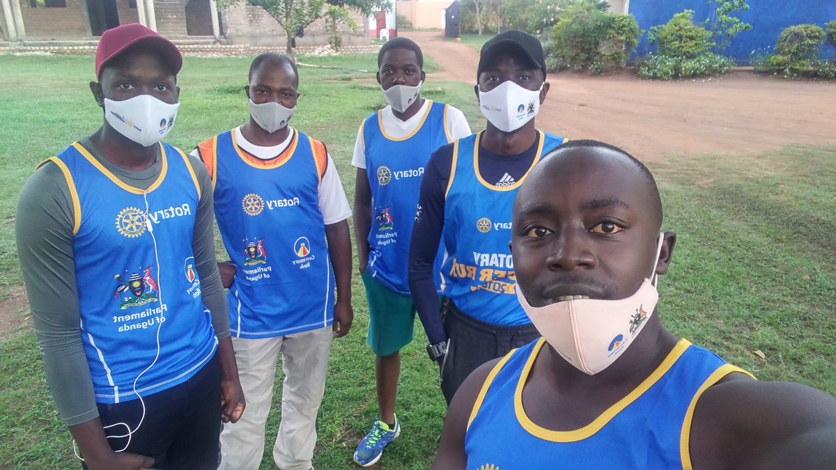 #Masaka city is activated..
#RotaryCancerRun2020 ..