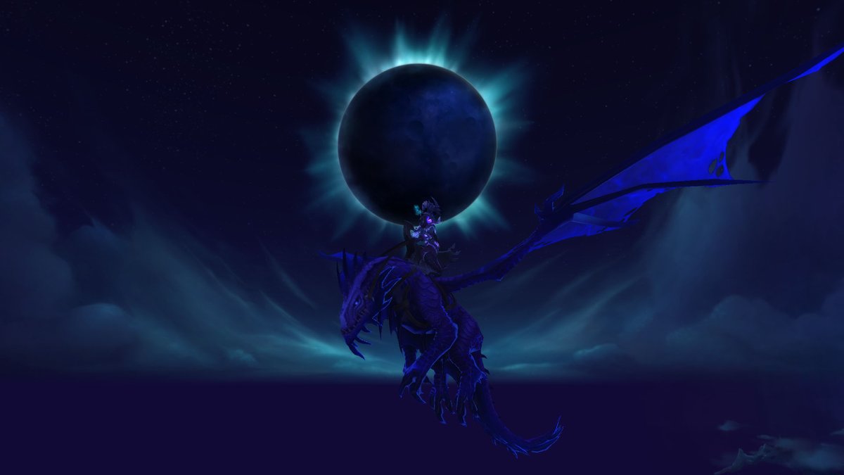 Invidianna's tweet photo. Thank you @WoW_ARD for my Uncorrupted Voidwing! Would not have been able to get it without the awesome work you guys do!!! #FriendshipDragon https://t.co/oO7QtRRo7V