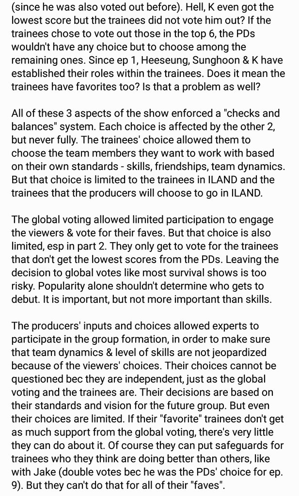 (a really long, but needed analysis) because there's this narrative, still going around, that I-LAND is r!gged & has predetermined debut lineupbut feel free to argue if i missed anything  #ILAND  #Heeseung  #Sunghoon  #Jay  #Jungwon  #K  #Jake  #Sunoo  #Niki  #Daniel  #Taki  #Hanbin