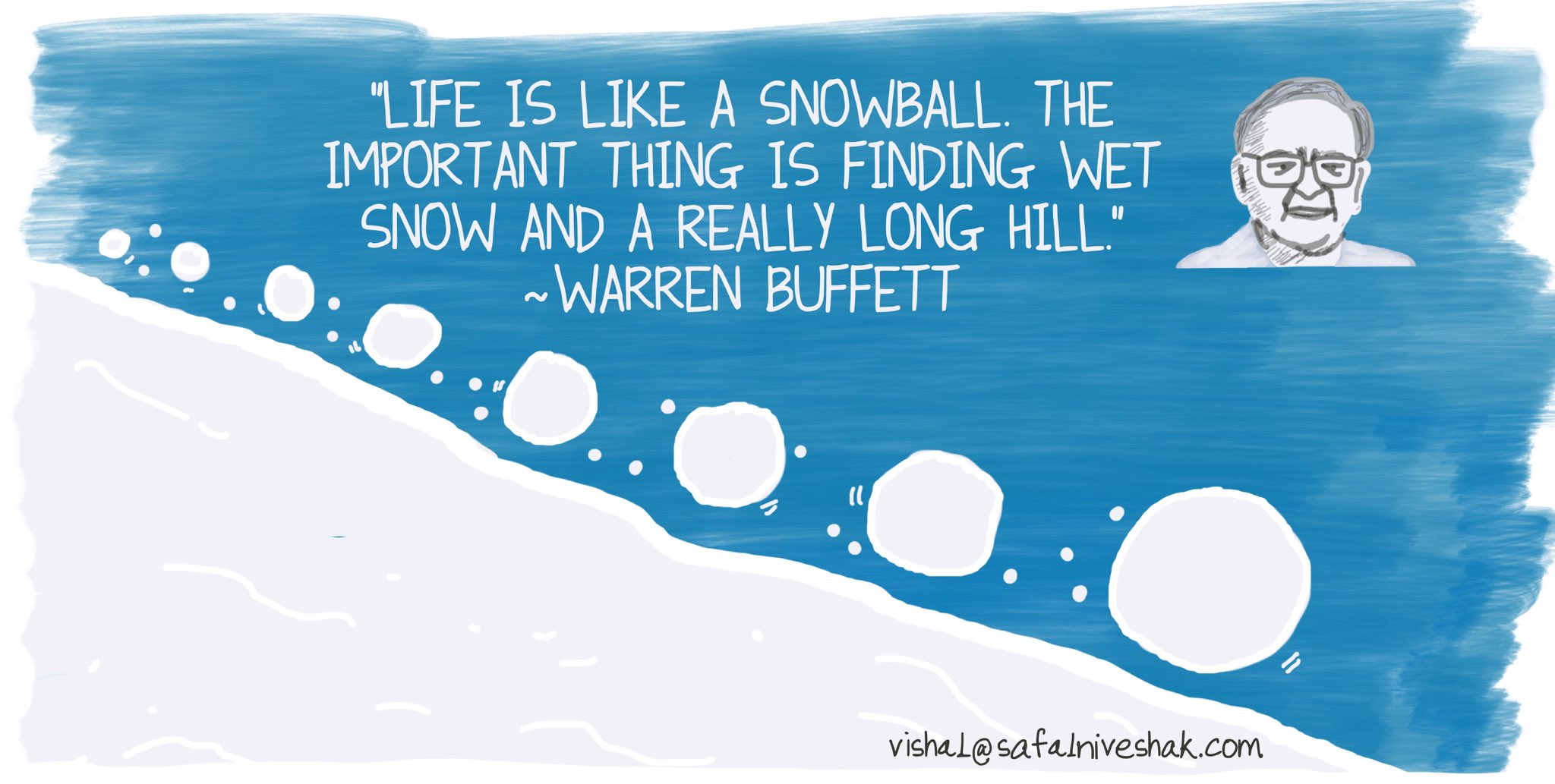 Life is Like a Snowball.