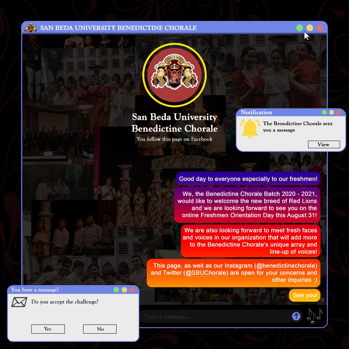 San Beda University Chorale 🎼 tweet media