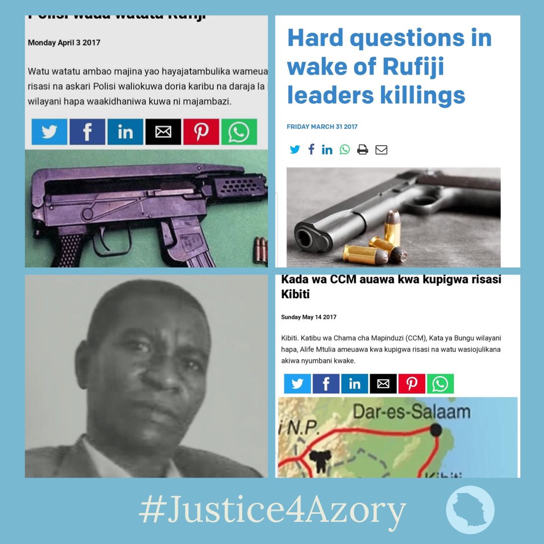 MariaSTsehai's tweet photo. Today is the International Day of the Victims of Enforced Disappearance
#Tanzania we remember Azory Gwanda - journalist who disappeared in 2017 and was taken by people in an unmarked car
Leo siku ya kuwakumbuka waliochukuliwa na kutoweka kwa nguvu #WhereIsAzory #Justice4Azory https://t.co/N8snWSDvmm