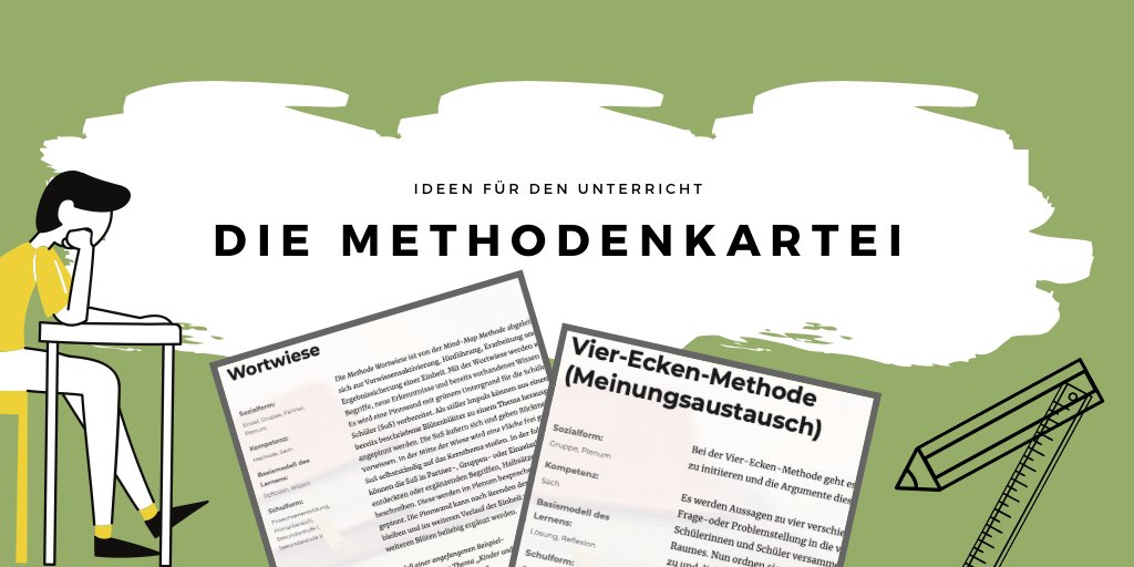 KBildung's tweet photo. #Tipp: Die #methodenkartei der @UniOldenburg bietet eine schier unendliche Sammlung an #unterrichtsmethoden sortiert nach Sozialform, Zielsetzung und Schulform. Vorbeischauen lohnt sich ➡️ https://t.co/6BIZ7mGGLz

#twitterlehrerzimmer #twlz #unterricht #lehrer #methode #methodik https://t.co/7rsmk8Lvlc