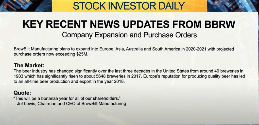 og_tigress's tweet photo. $BBRW
Sept 1 Buyback and Dividends... guys the choice is so easy on this one!!
Do your own DD but I'm ALL IN!
@brewbilt @budweiserusa @AnheuserBusch
#brewbilt #cbd #Hemp #ColdBrew #brewery #CannabisNews #CannabisCommunity #craftbeer
#beer #Pennystocks https://t.co/4Mj0yHbptm
