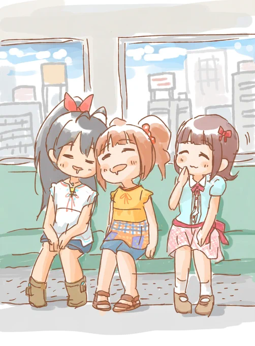 なにかしらの帰りの電車 