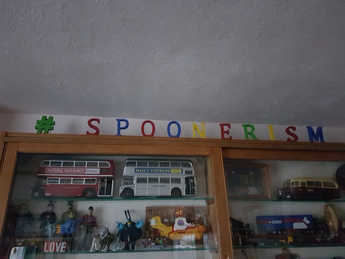 Greenshouse's tweet image. #spoonerism