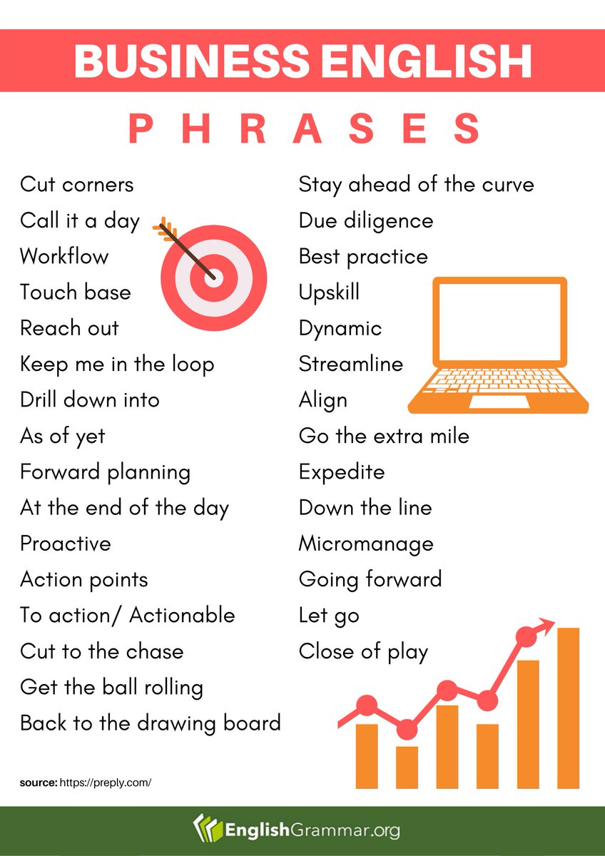 Great Business Phrases